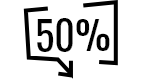 50% lower total  project costs image